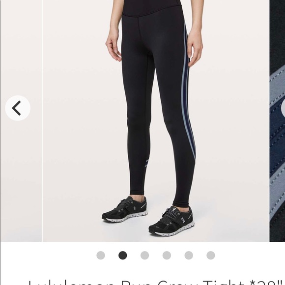 EUCWT Lululemon Run Crew tight 28 size 6 - Picture 7 of 8